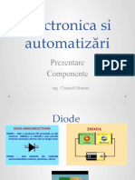 Specializarea Electronica Si Automatizări