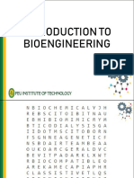 Introduction to Bioengineering