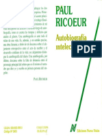 RICOEUR, P. Autobiografia Intelectual [em espanhol].pdf