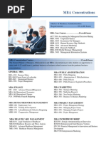 PUP MBA Program Curriculum Overview | PDF | Career & Growth | Business