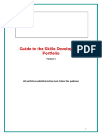 Guide to Skills Development Portfolio