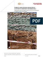 Slope stability analysis check