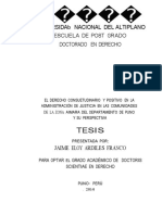 Derecho consuetudinario y positivo en comunidades aimaras