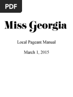 2015 Local Pageant Manual