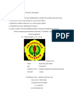 Tauhid, Al-qur'an&Al-hadist, Gnerasi Terbaik Dan Salafusshalih, Berbagi, Keadilan Dan Penegakan Hukum Dalam Islam