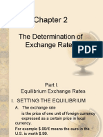 4.determination of Exchange Rate