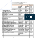 Kalender Pendidikan Pondok Modern Assalam TA 2020-2021