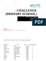 Etool Challenge (Primary School) : Instructions