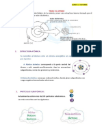 Tema El Atomo: Estructura Atómica