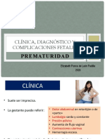 Prematuridad: Diagnóstico, complicaciones y evaluación