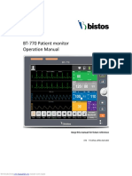 BT-770 Patient Monitor - Operation Manual bt770