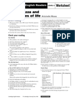 Frozen Pizza and Other Slices of Life: Worksheet