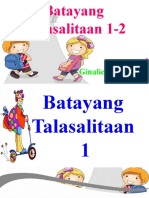 Batayang Talasalitaan 1-2