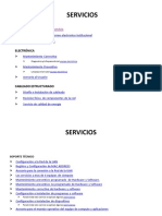 Requisitos y Procedimientos Servicios DIA