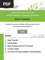 Unit 3. Furnaces: Professional Course in English "Process Technology. Equipment and Systems"