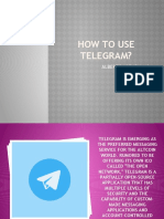 How To Use Telegram