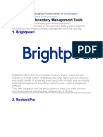 Best Amazon Inventory Management Tools: Brightpearl