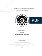 Hasrilia Beskara - 1713441008 - Picp17 - Makalah Aplikasi Jmol PDF