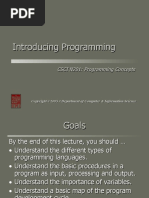 N 201 Introducing Programming