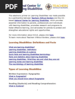 Download Electronic Primer on Learning Disabilities by Teachers Without Borders SN48002683 doc pdf