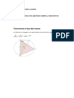 Problemas Ley Del Seno y Coseno Tarea 3