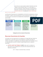 Razones financieras guía análisis empresas