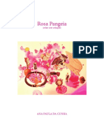 Rosa pangeia - crise cor e criação por Ana Paula da Cunha