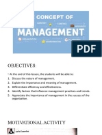 The Management Concept