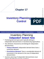Inventory Planning and Control: Author: B. Mahadevan Operations Management: Theory and Practice, 3e