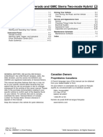 2010 Chevrolet Silverado Hybrid Owners Manual - w7 PDF