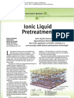 Ionic Liquid Pretreatment