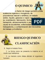 DIAPOSITIVAS DE Riesgos Quimico. 