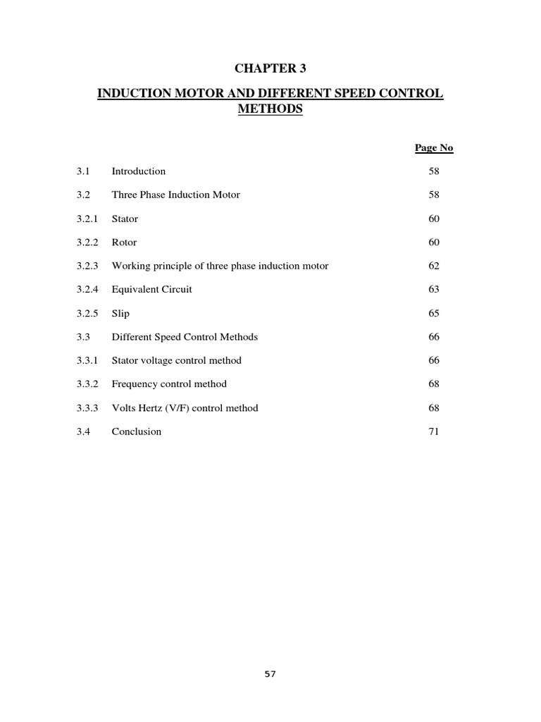 Induction Motor Speed Control PDF | PDF | Electrodynamics | Machines
