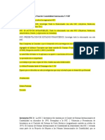 Taller para Trabajo Final de Contabilidad Internación Y NIIF Sabado