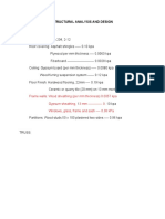 Structural Analysis and Design 1 For Sportsbar & Lounge