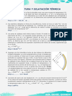 Temperatura y Dilatacion Termica Practica PDF