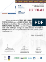 Certificado CEBEn Manaus 2 Perfil de Saude e Crencas Idosos .....