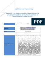 HOR Development and Applications of A Virtual Hybrid Platform For Multiscale Analysis of Advanced Structures of Aircraft