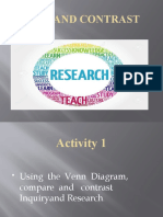 COMPARE AND CONTRAST PPT Practical Research 2