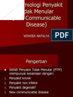 Epidemiologi Penyakit Tidak Menular
