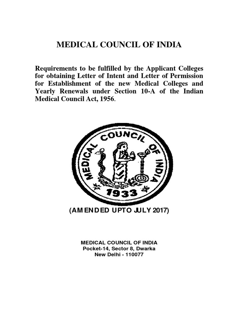 LOP Requirements for Medical Colleges | PDF | Clinical Medicine | Medicine