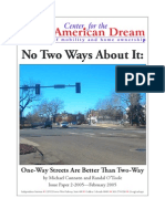 No Two Ways About It: One-Way Streets Are Better Than Two-Way 