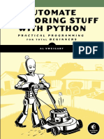 Automatetheboringstuffwithpython PDF