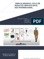 Estrategias para alargar el ciclo de vida del producto internacionalmente