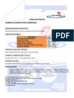 Ficha Tecnica Linea Estandar Aquanasa PDF