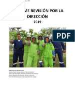 Informe Revisión Dirección BIO 2019