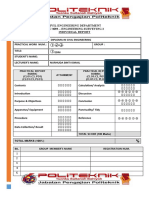 Practical Report Rubric (CLO1:C3, PO1) (CLO1:C3, PLO1) Attainment Practical Report Rubric (CLO1:C3, PO1) (CLO1:C3, PLO1) Attainment