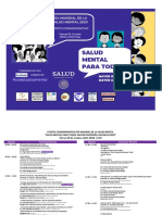 PROGRAMA Día Mundial Salud Mental 2020