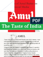 Presence of Amul Butter On Social Media by KUNAL
