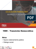 Educación Paraguaya - Avances y Desafíos